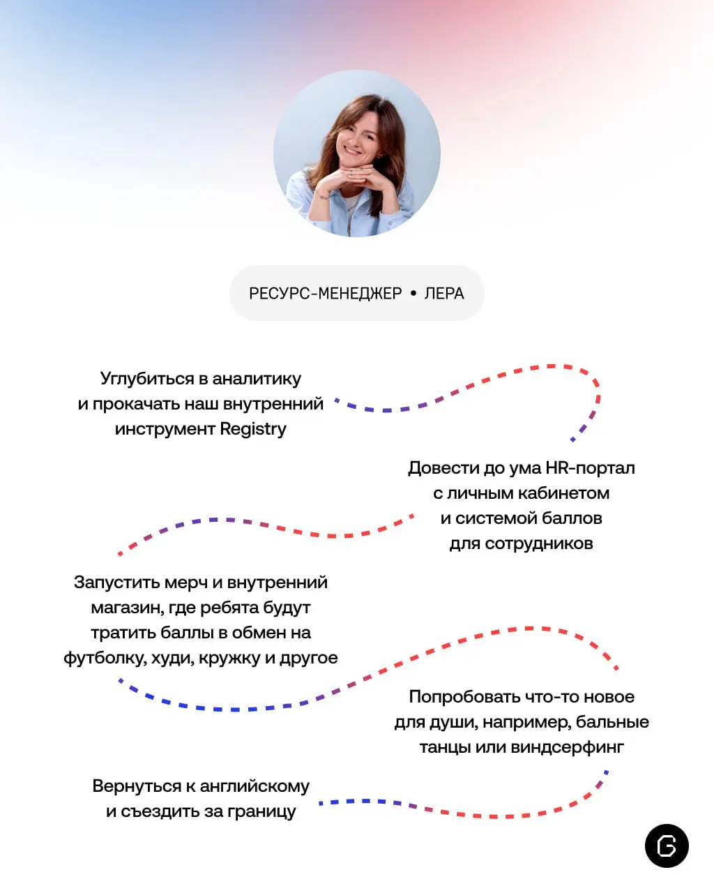 Между задачами поймали коллег и спросили, какие у них планы на 2026 год. Ответы — в карточках.
А вы уже составили цели на год или будете импровизировать ❓ | Сетка — социальная сеть от hh.ru