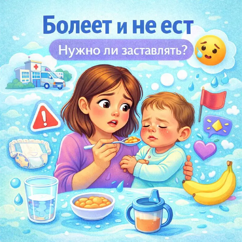 Болеет и не ест — нужно ли заставлять? 🤒🍽️
Эту фразу слышу регулярно во время простуды: «ничего не ест, стоит ли заставлять?»
Понимаю, почему у родителей мгновенно включается тревога | Сетка — социальная сеть от hh.ru
