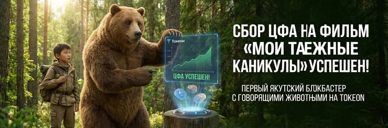 Сбор на фильм "Мои таежные каникулы" на Токеоне прошел успешно
Выпуск ЦФА на 5 млн размещен полностью | Сетка — социальная сеть от hh.ru