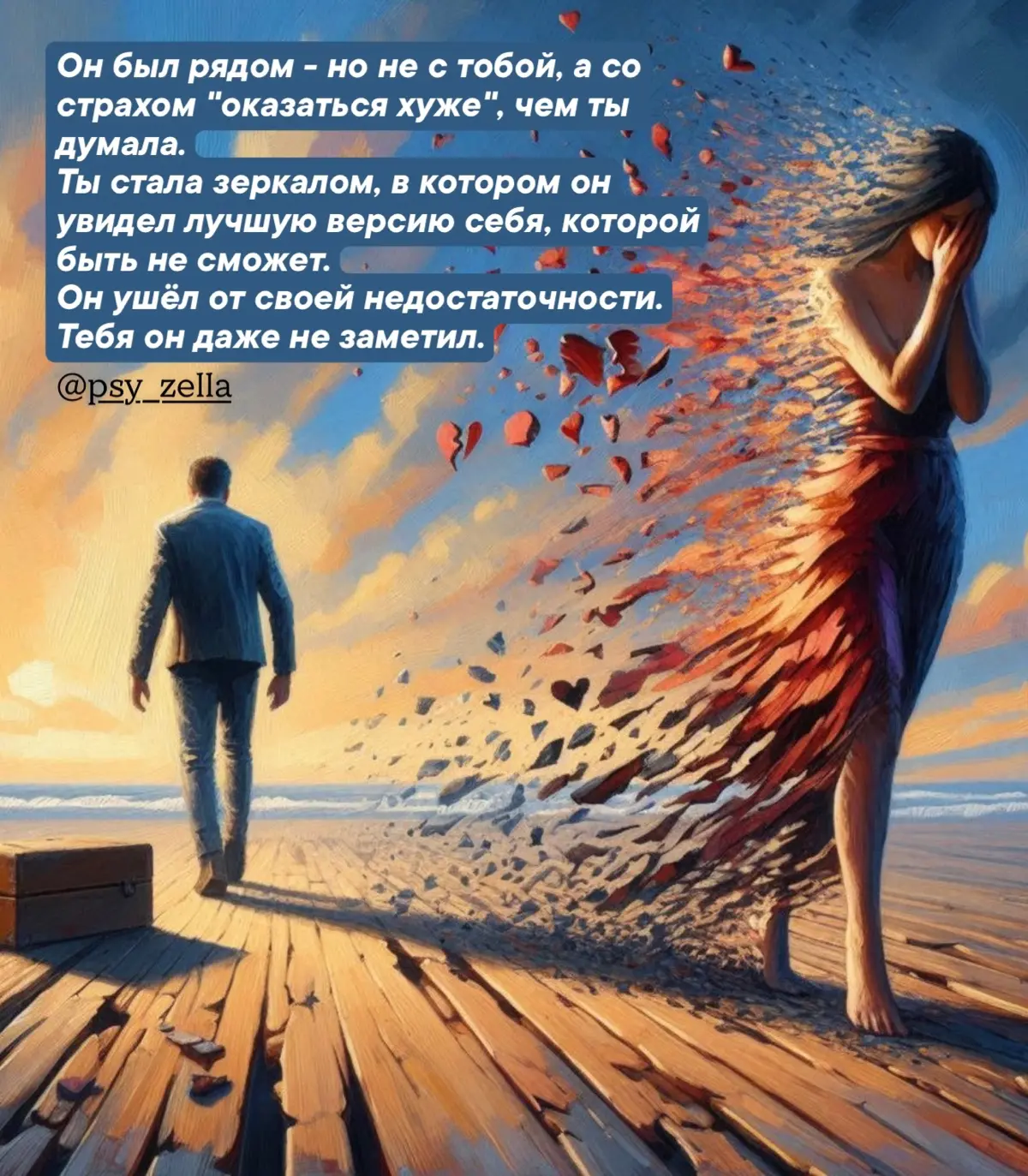 ❤️‍🩹 #Уязвимость — без обязательств
Для него удобство, для неё #страдания...🗡️
Частый вопрос клиентов: "Почему он не захотел отношения? Мы ведь прекрасно общались, понимали друг друга с полуслова.. | Сетка — социальная сеть от hh.ru