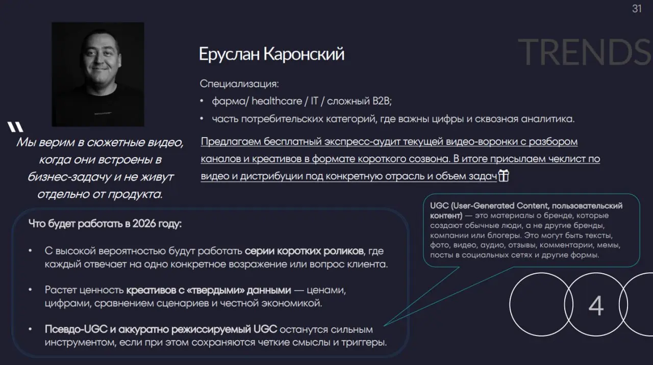 Как выстроить видео-воронку, которая реально конвертирует?
Делимся классными находками из нашего Трендбука 2026.
«Видео должно менять цифры в воронке и облегчать работу продаж | Сетка — социальная сеть от hh.ru