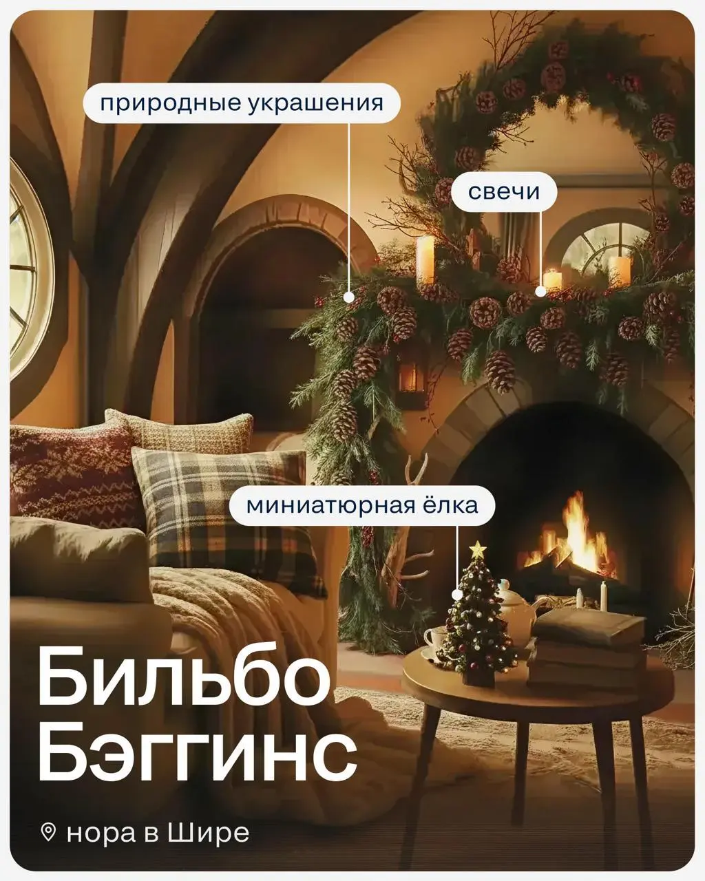 🎄Если бы наши любимые герои украшали свои дома к праздникам, то наверняка это выглядело бы как-то так...
У кого в гостях бы задержались? | Сетка — социальная сеть от hh.ru