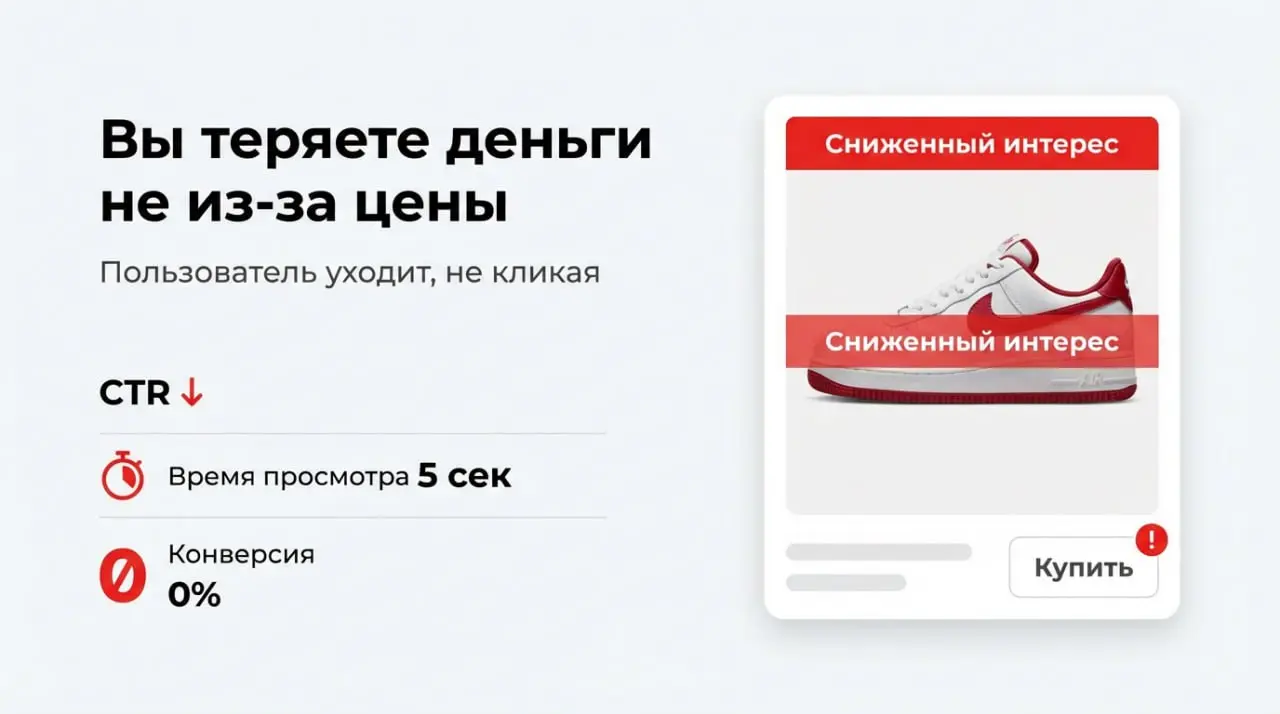 “Дорого? Нет, вас просто пролистывают.” Почему аудит карточки — это не расход, а лучшая инвестиция.
Знакомая ситуация? Вы вложились в товар, сделали, как вам кажется, неплохие фото, написали описание | Сетка — социальная сеть от hh.ru