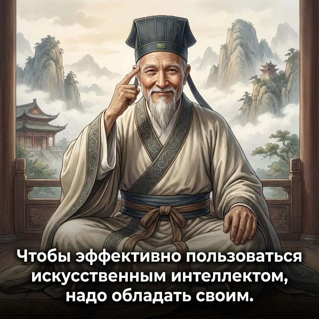 Читая очередное нытьё про искусственный интеллект, родил такое.
На подумать всем. Мем - дарю 😎 | Сетка — социальная сеть от hh.ru
