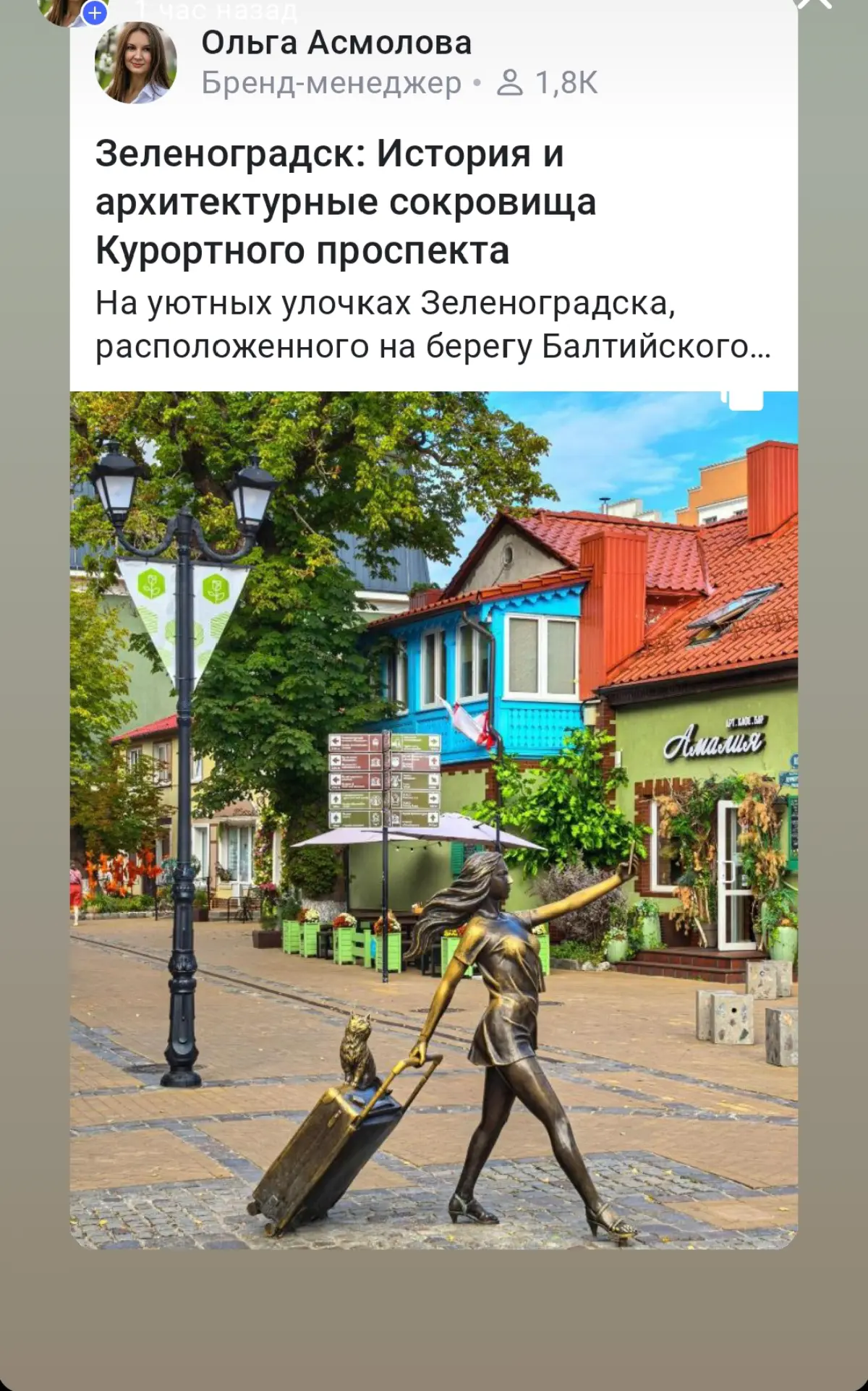 Калининград и область. Мои истории 🫶 | Сетка — социальная сеть от hh.ru