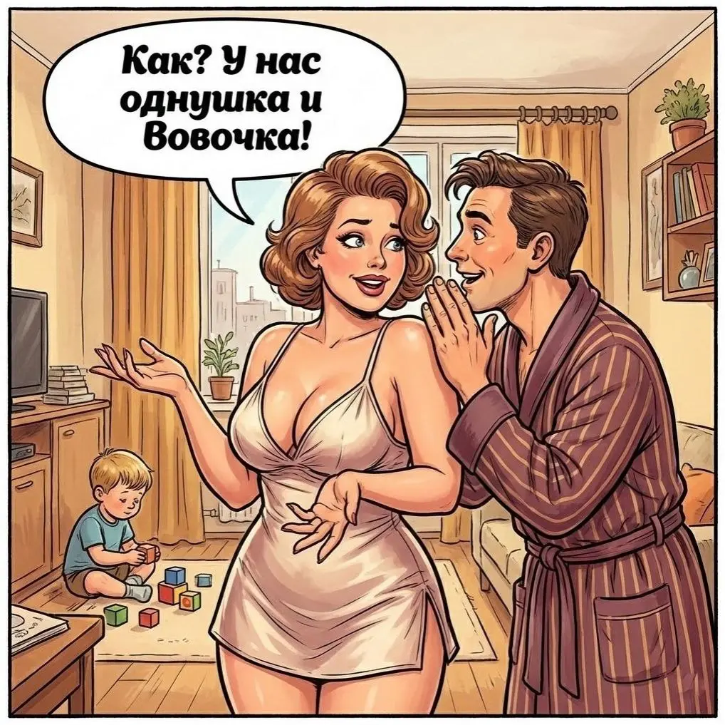 Психологи шутят:
Супружеская пара. Муж говорит:

Дорогая, давай займёмся любовью?
Как? У нас однокомнатная квартира и маленький Вовочка! Как мы ему объясним?
А я дам ему бинокль | Сетка — социальная сеть от hh.ru