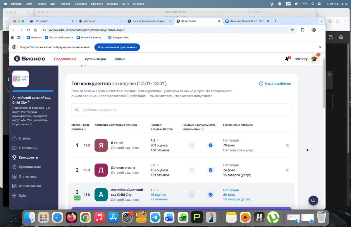 Топ-3 на Яндекс картах без закупки поведенческой активности | Сетка — социальная сеть от hh.ru