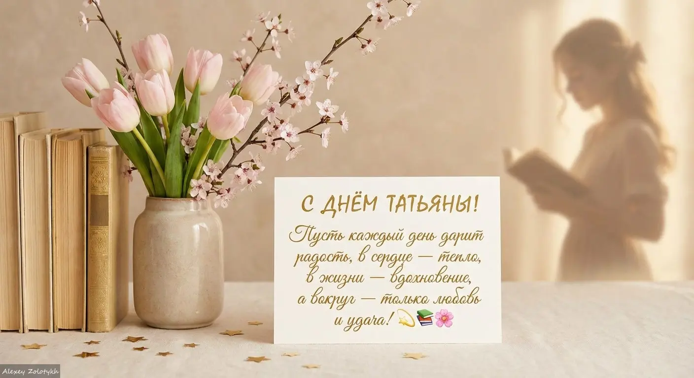 Танечки, с праздником! Улыбок, тепла и исполнения желаний! | Сетка — социальная сеть от hh.ru