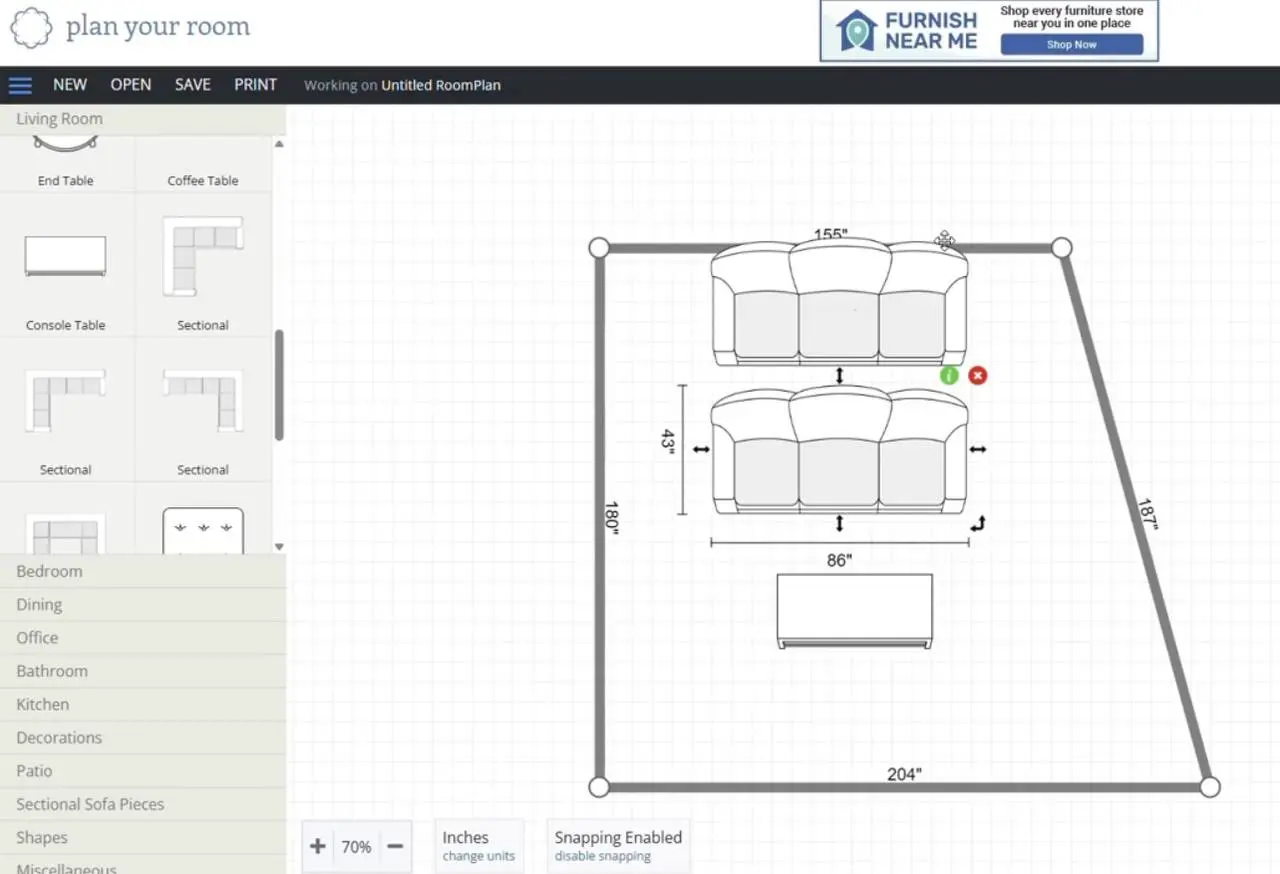 ☝🏻 https://www.planyourroom.com/
Сервис Plan Your Room предназначен для планирования интерьера помещений | Сетка — социальная сеть от hh.ru