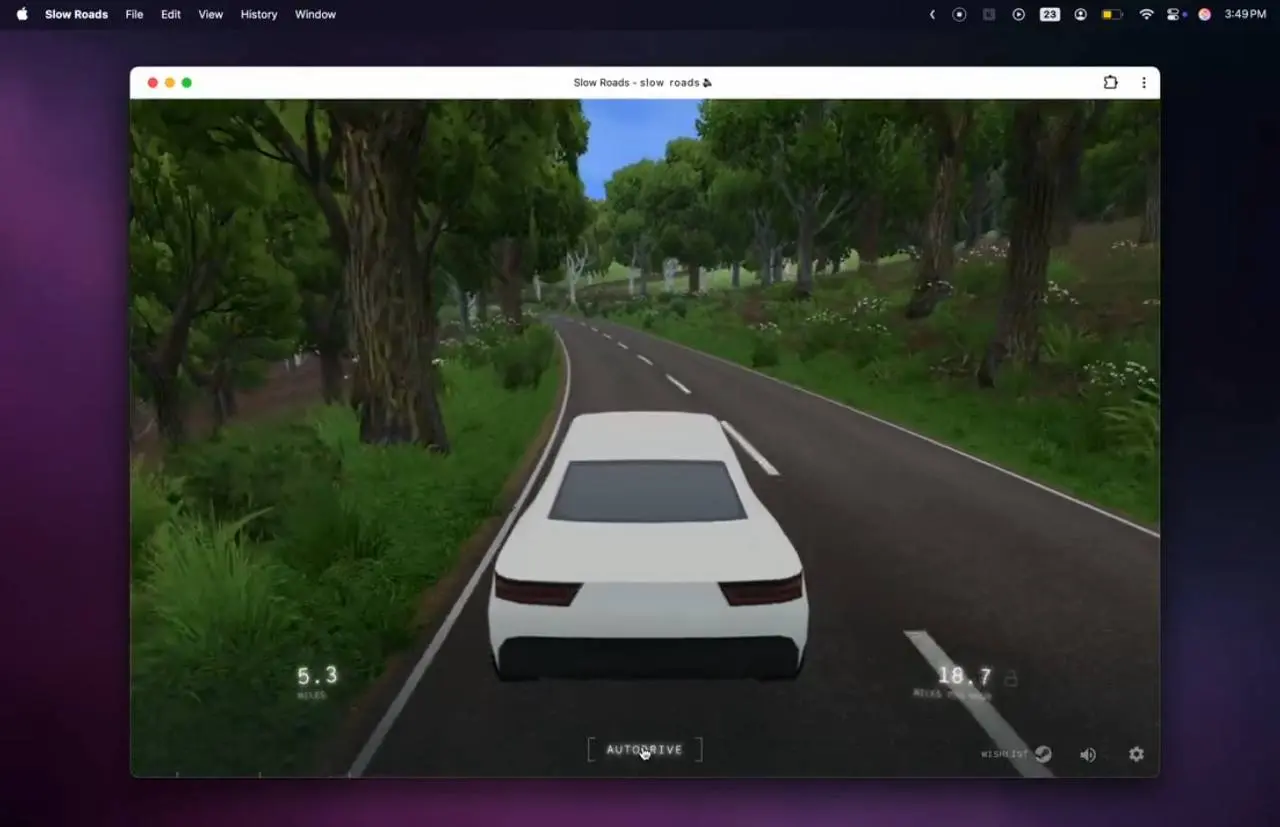 ☝🏻 https://slowroads.io/
Сайт Slow Roads предлагает пользователям расслабляющий опыт вождения по бесконечным, процедурно сгенерированным пейзажам прямо в браузере | Сетка — социальная сеть от hh.ru