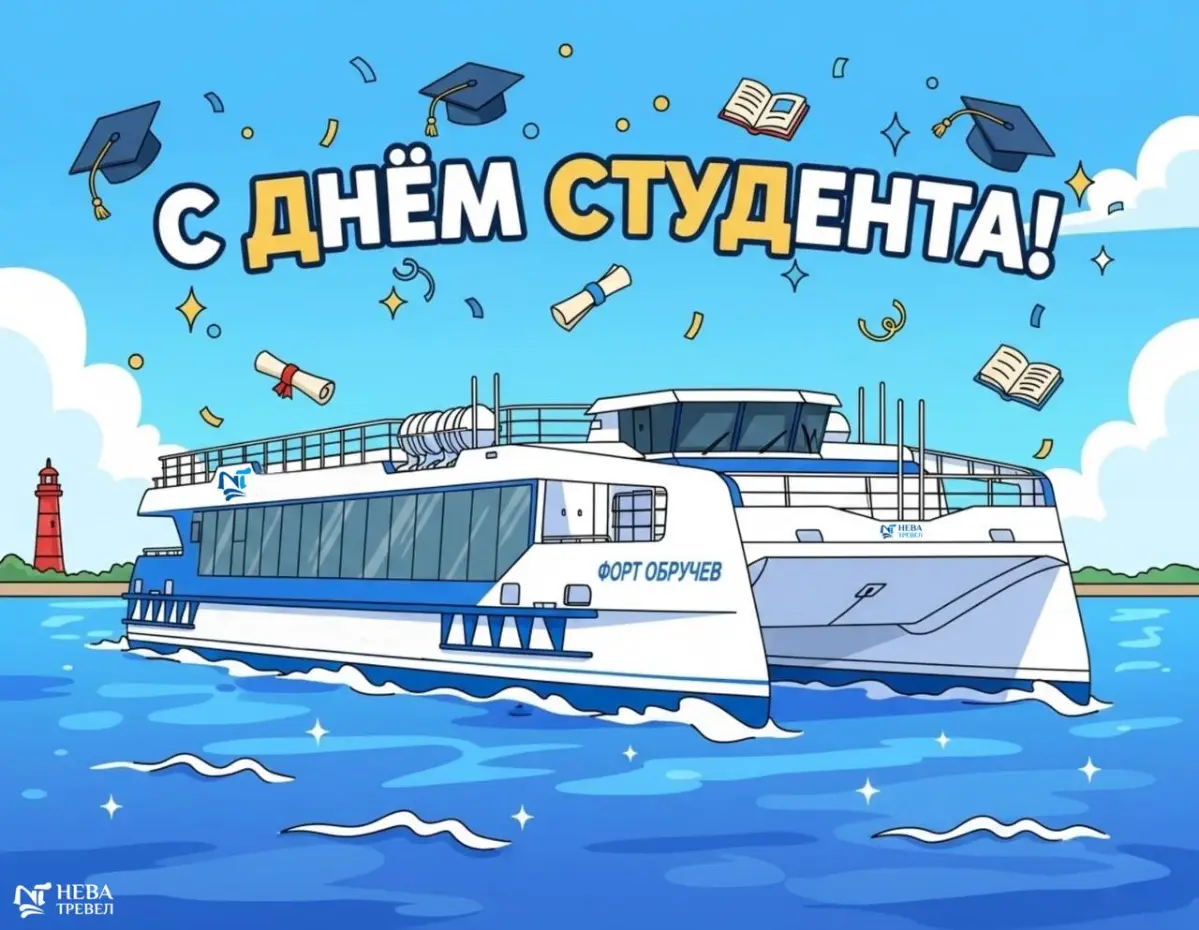 Уважаемые студенты👩🏻‍🎓 — наша будущая команда!
Отдел персонала судоходной компании «Нева Тревел» поздравляет вас с Днём российского студенчества — Татьяниным днём!
Этот праздник — символ яркой поры, п... | Сетка — социальная сеть от hh.ru