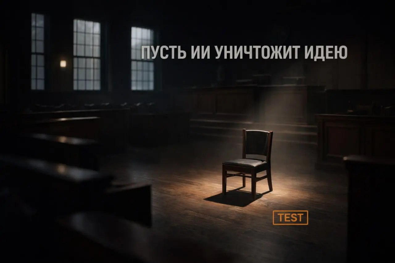 Перед тем как запускать проект – попроси ИИ его уничтожить.
Если твоя идея разваливается от критики – лучше пусть это сделает ИИ, а не аудитория.
Это звучит жёстко, но здесь есть взрослая логика | Сетка — социальная сеть от hh.ru