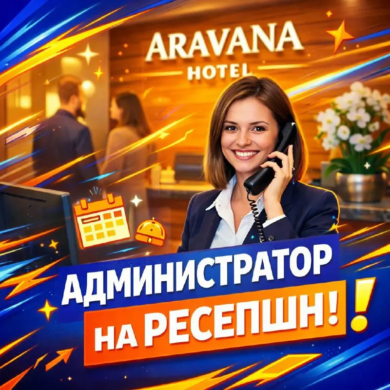 АДМИНИСТРАТОР НА РЕСЕПШН
От 6 000₽
отель "Aravana"
• Красногорск
• Гостиничный бизнес
• +79150253311
Jober - удобный mini app с быстрым доступом к вакансиям | Сетка — социальная сеть от hh.ru