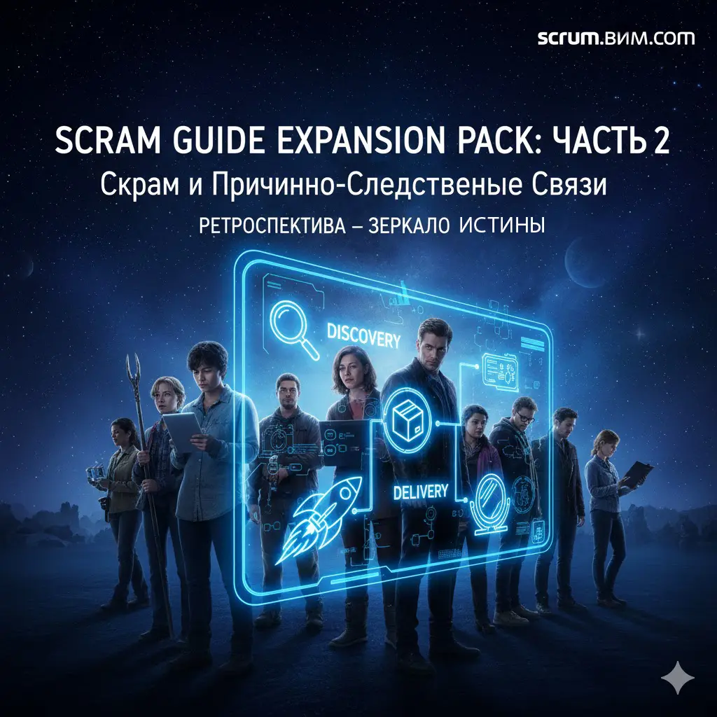 SGEP: скрам в 2 словах и причинно-следственные связи | Сетка — социальная сеть от hh.ru