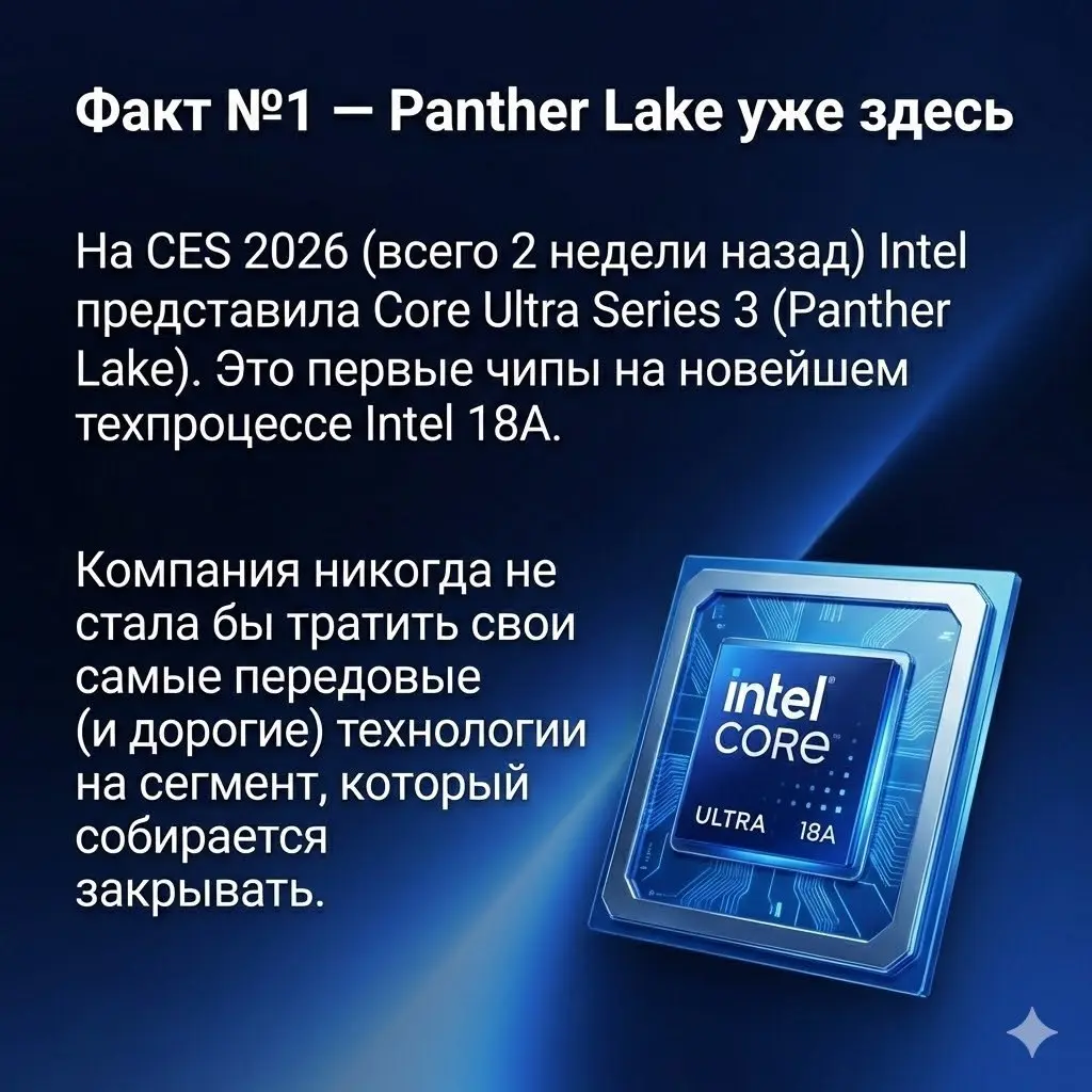 Intel треснул и не выдержал конкуренции?
Факты против заголовков | Сетка — социальная сеть от hh.ru