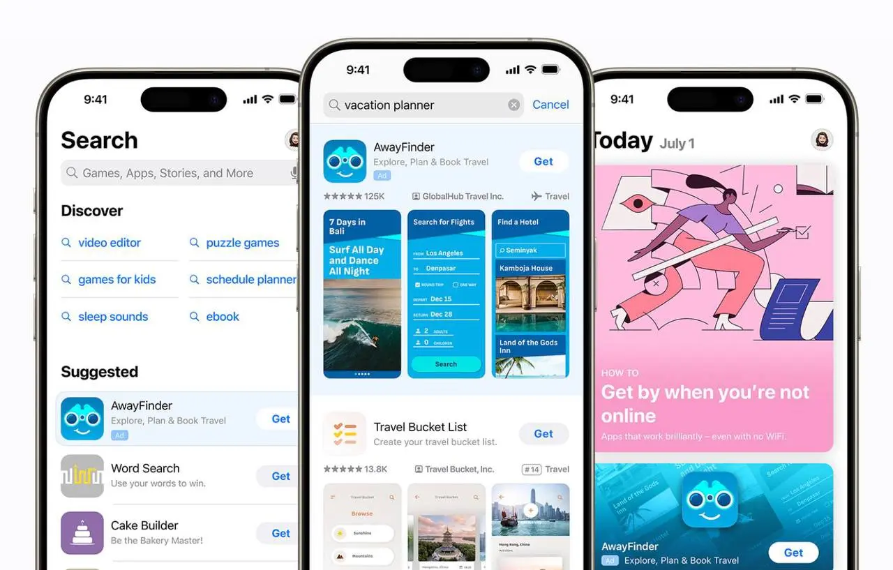 🍏 Apple добавит больше рекламы в App Store
• Если раньше карточки продвигаемых приложений появлялись только вверху выдачи, то теперь их планируют подмешивать с обычными результатами поиска. | Сетка — социальная сеть от hh.ru