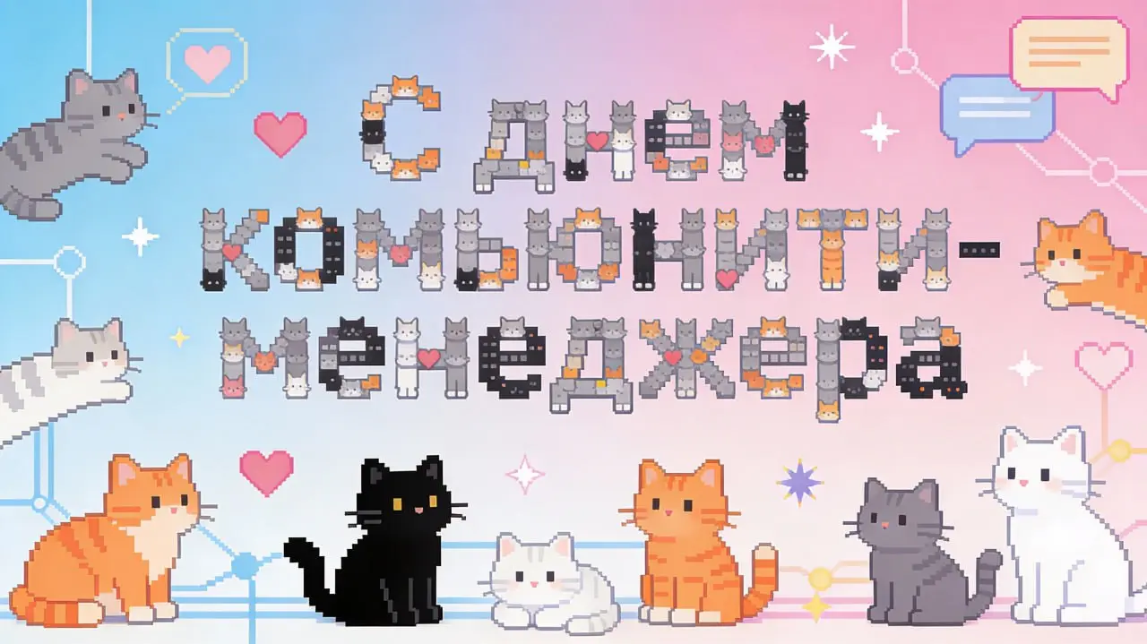 🎉 С днем комьюнити-менеджера!
Каждый четвертый понедельник января мы празднуем Community manager appreciation day | Сетка — социальная сеть от hh.ru