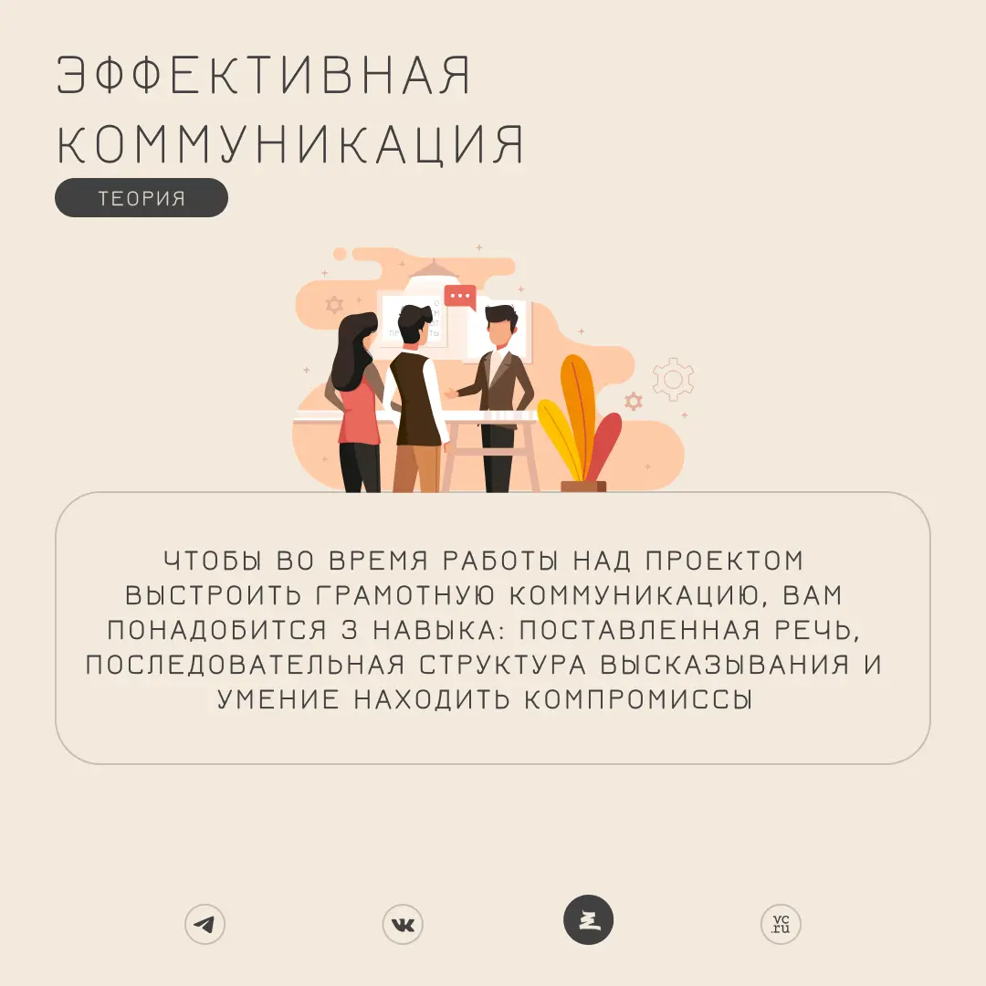 Эффективная коммуникация | Сетка — социальная сеть от hh.ru