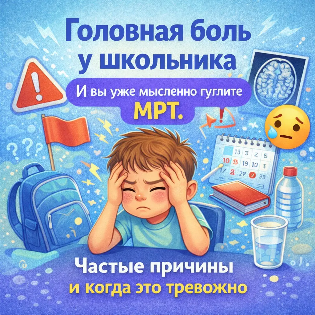 Головная боль у школьника — и у родителя сразу два режима в голове: либо ерунда, либо ХЭЛП, помогайте нам срочно! 🤯
Сцена знакомая: ребёнок влетает домой, рюкзак летит в угол, лицо такое, будто он тол... | Сетка — социальная сеть от hh.ru