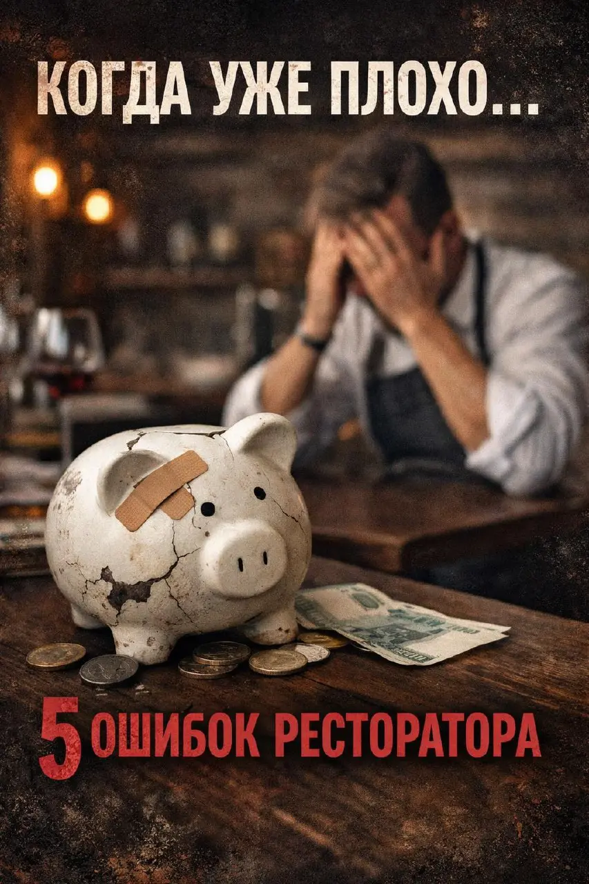 Что обычно делает ресторатор, когда уже плохо😱
Пять ошибок и как понять, что ты в них?
Когда в ресторане начинаются проблемы, первое желание — действовать быстро | Сетка — социальная сеть от hh.ru