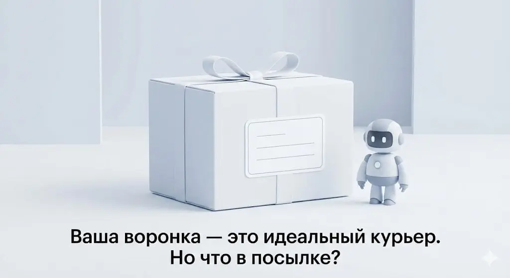 Техническая воронка - это просто труба.
Или курьер. Но сама по себе она не продаёт.
Мне часто пишут:
"Сделай воронку, которая будет продавать".
Я всегда отвечаю одинаково:
"Хорошо | Сетка — социальная сеть от hh.ru