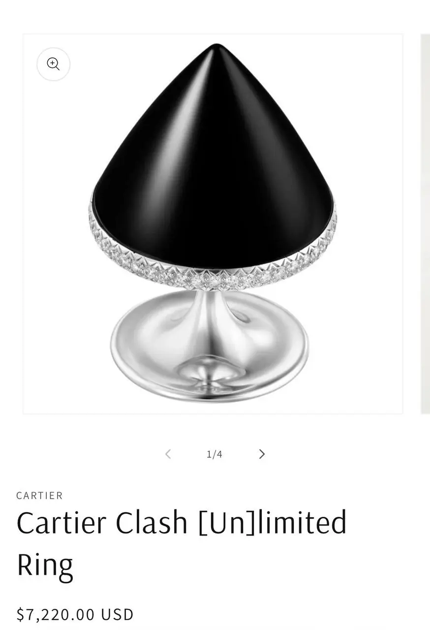 Высокоранговое кольцо в виде анальной затычки выпустило Cartier. Это украшение Cartier Clash [Un]limited Ring, которое нужно держать между пальцами! Да, оно никак к вам не крепится | Сетка — социальная сеть от hh.ru