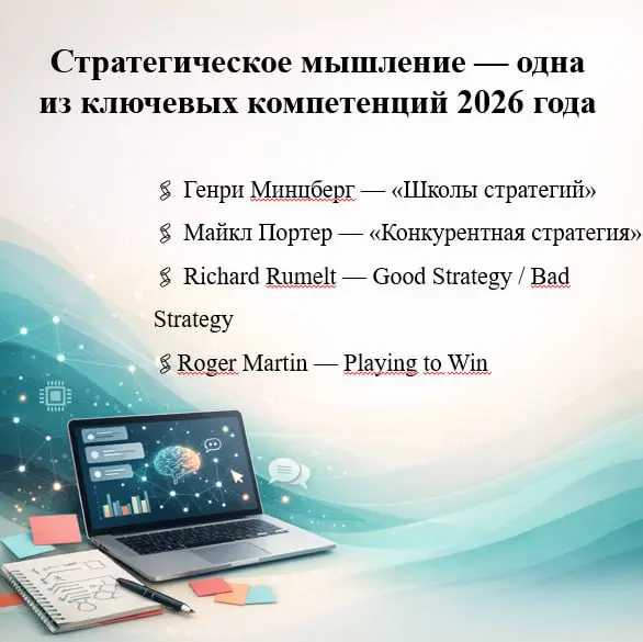 🧭 Стратегическое мышление — одна из ключевых компетенций | Сетка — социальная сеть от hh.ru