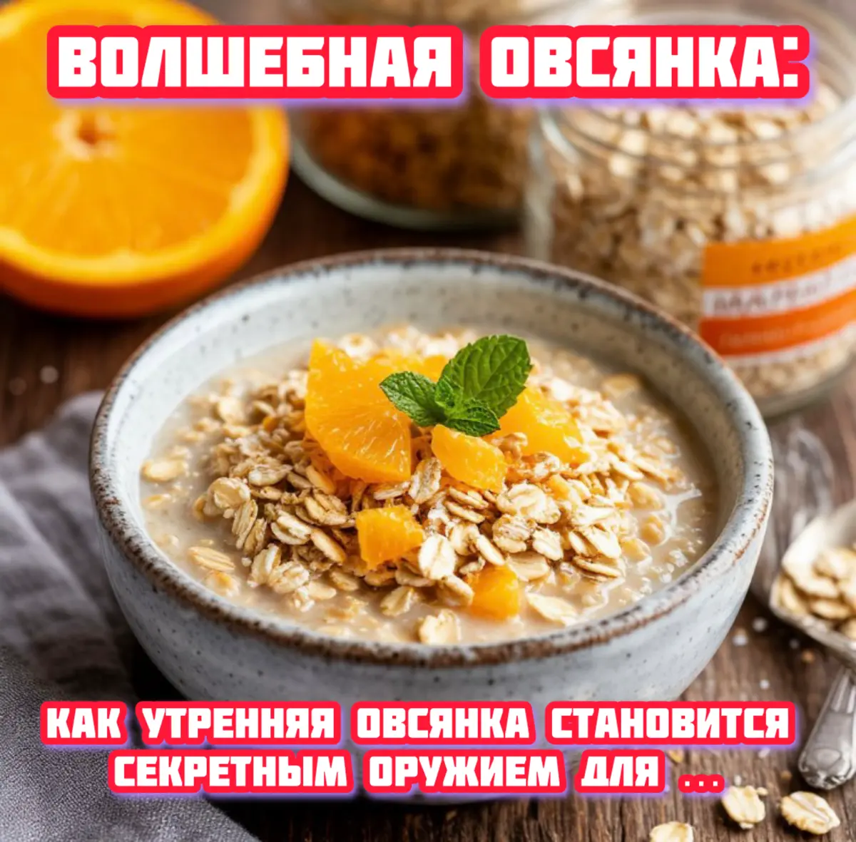 Волшебная овсянка: | Сетка — социальная сеть от hh.ru