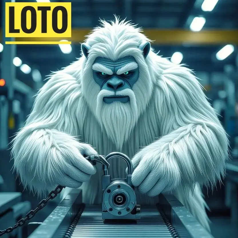 Представьте: сотрудник ремонтирует конвейер, и вдруг конвейер случайно включил кто-то ещё…             
               
Чтобы исключить риски травмирования, используют устройства LOTO (Lockout/Tagout)... | Сетка — социальная сеть от hh.ru