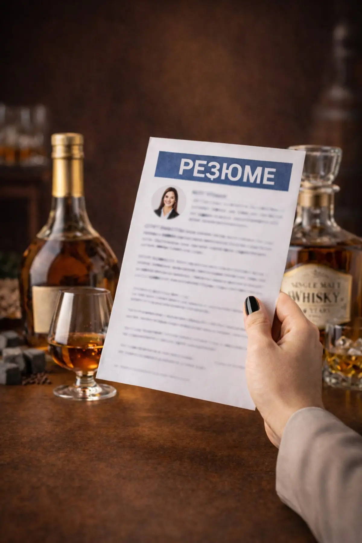 Резюмерайтер… что это за фрукт?😂
Разъясняю на пальцах (и с долей иронии):
Представьте, что вы — дорогой коньяк 25‑летней выдержки.
А ваше резюме — это этикетка.
Если на ней написано:
«Алкоголь | Сетка — социальная сеть от hh.ru