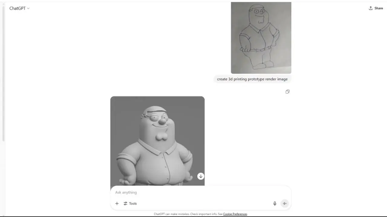 ☝🏻 https://printpal.io/text-to-cad
Сервис PrintPal предоставляет возможность создавать 3D-модели из текстовых описаний или изображений с помощью искусственного интеллекта | Сетка — социальная сеть от hh.ru