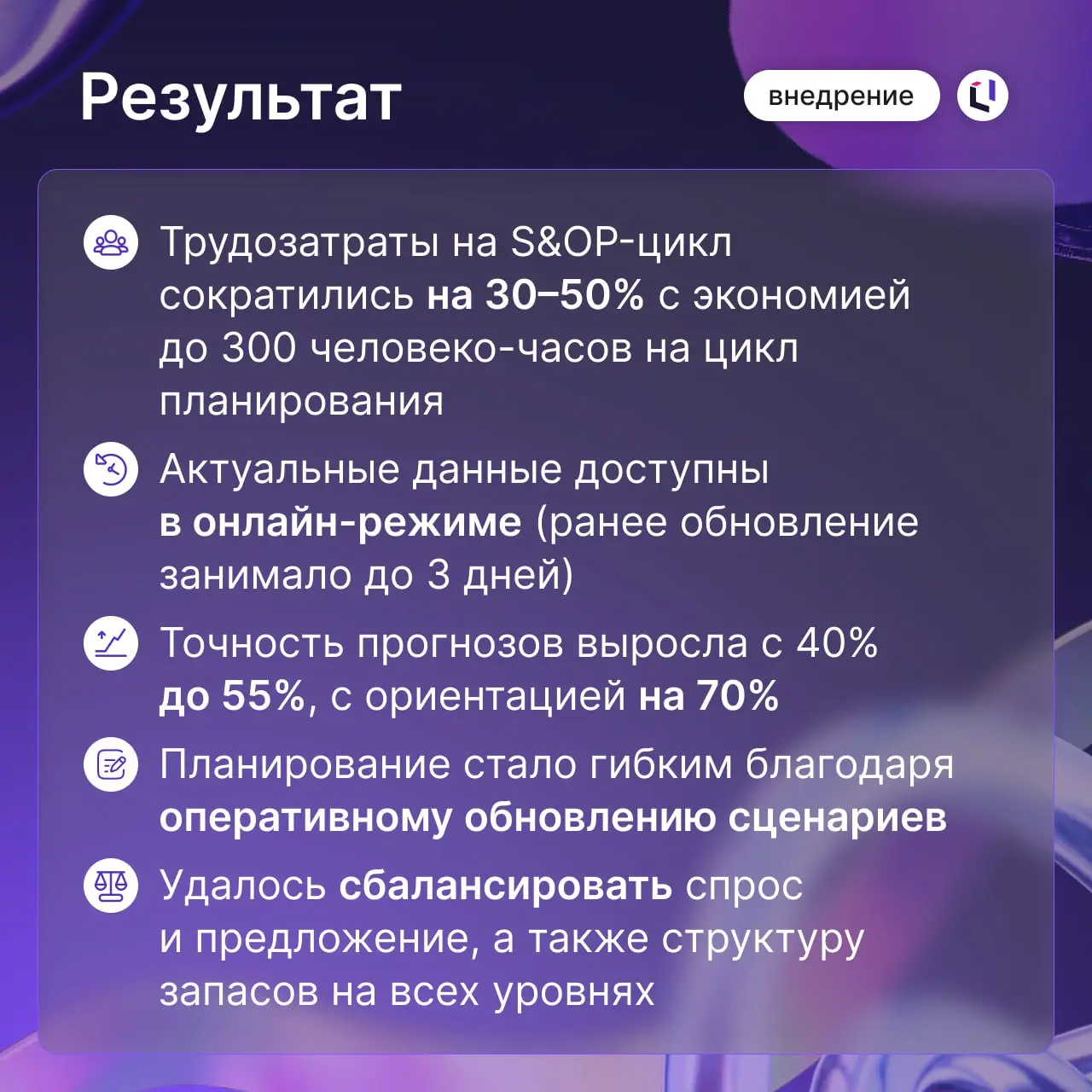 Midea Russia завершила проект по автоматизации S&OP на Optimacros
Проект полностью перезагрузил планирование в Midea Russia | Сетка — социальная сеть от hh.ru