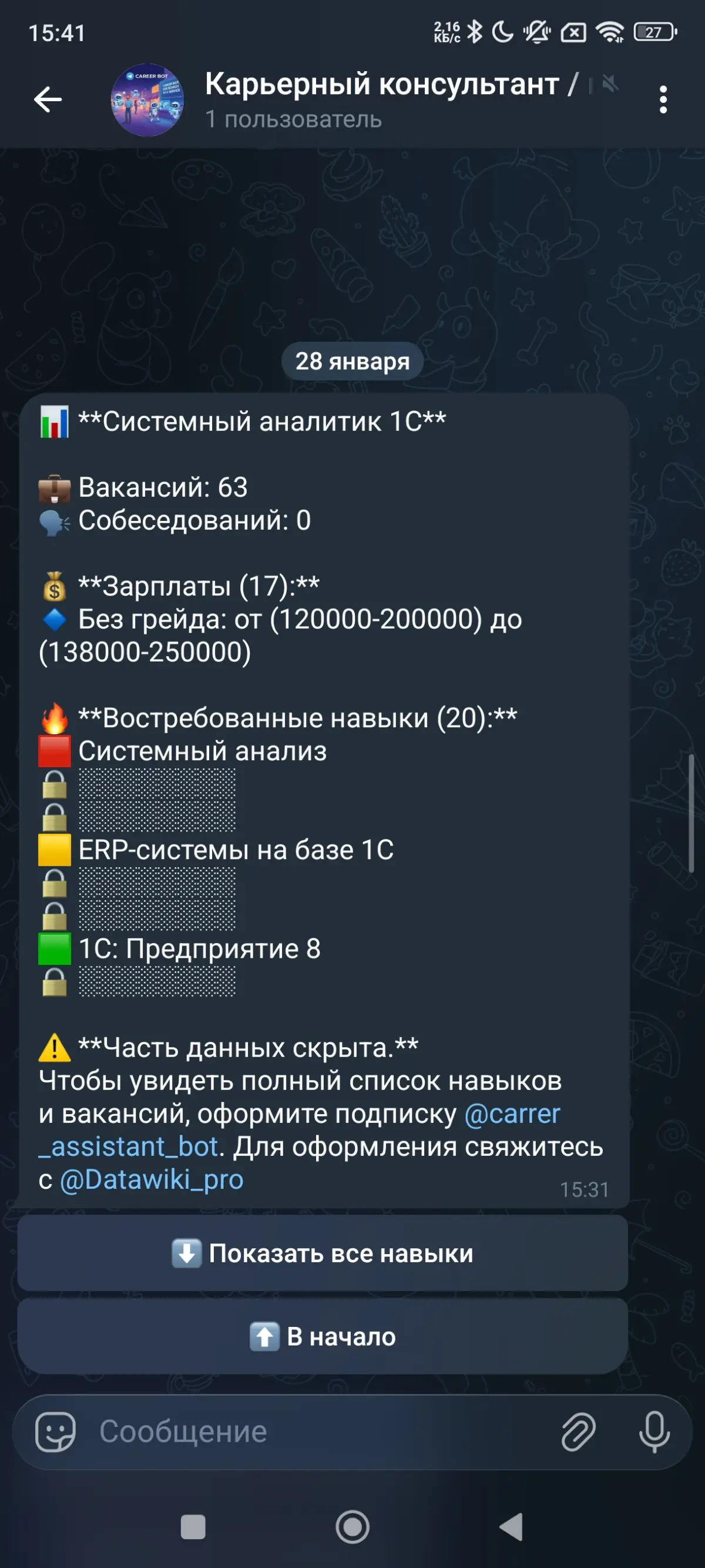 Анализ рынка труда, часть 1 | Сетка — социальная сеть от hh.ru