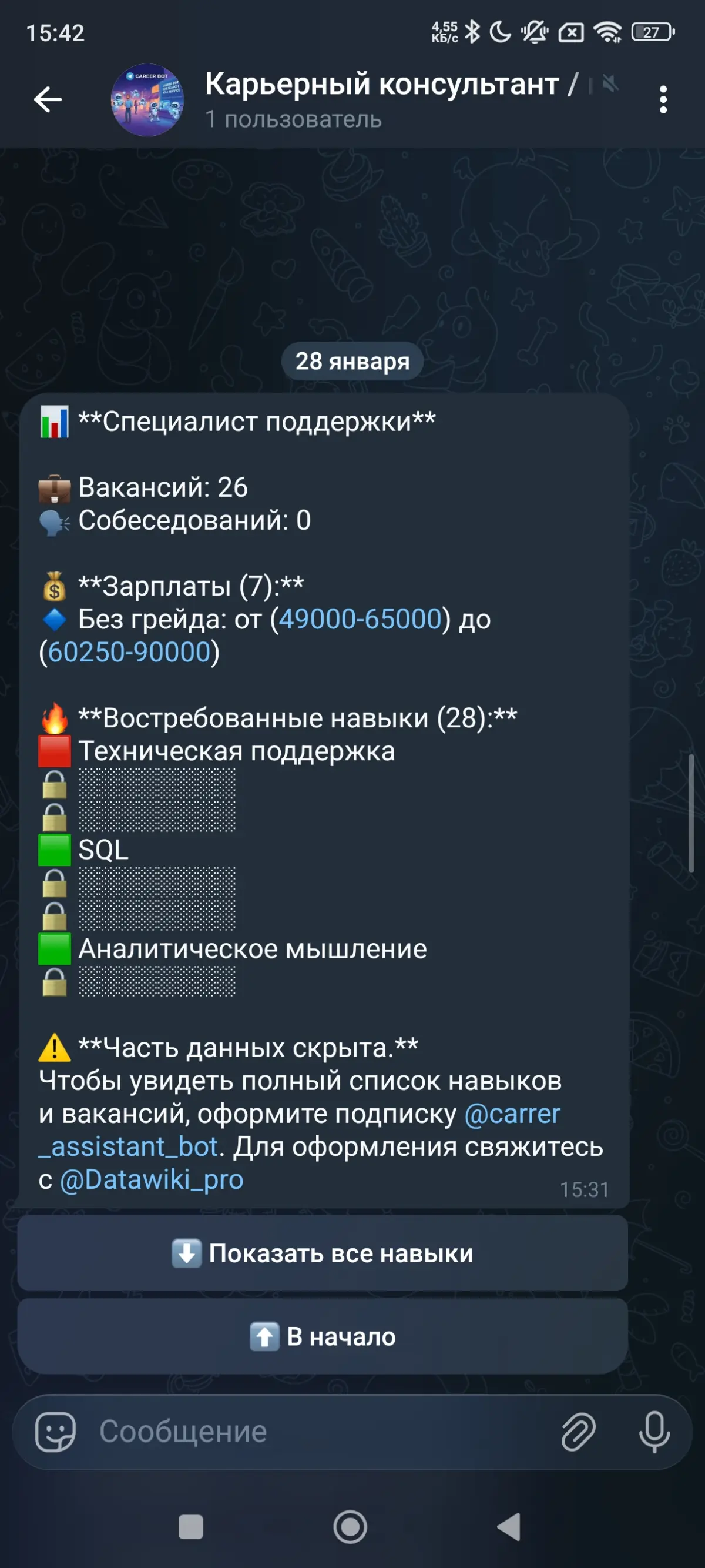 Анализ рынка труда, часть 1 | Сетка — социальная сеть от hh.ru