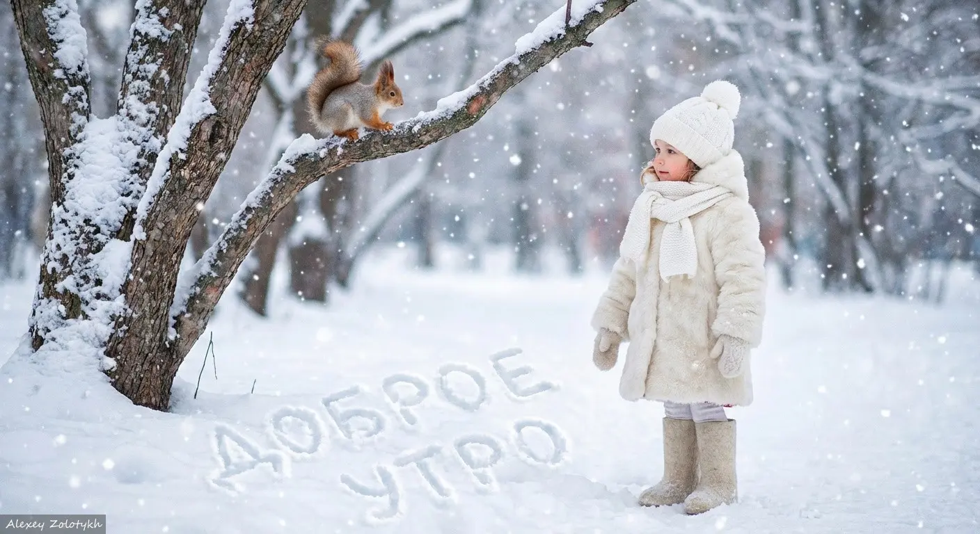 ⛄ Морозное утро — повод улыбнуться! Доброе утро! 😊 | Сетка — социальная сеть от hh.ru