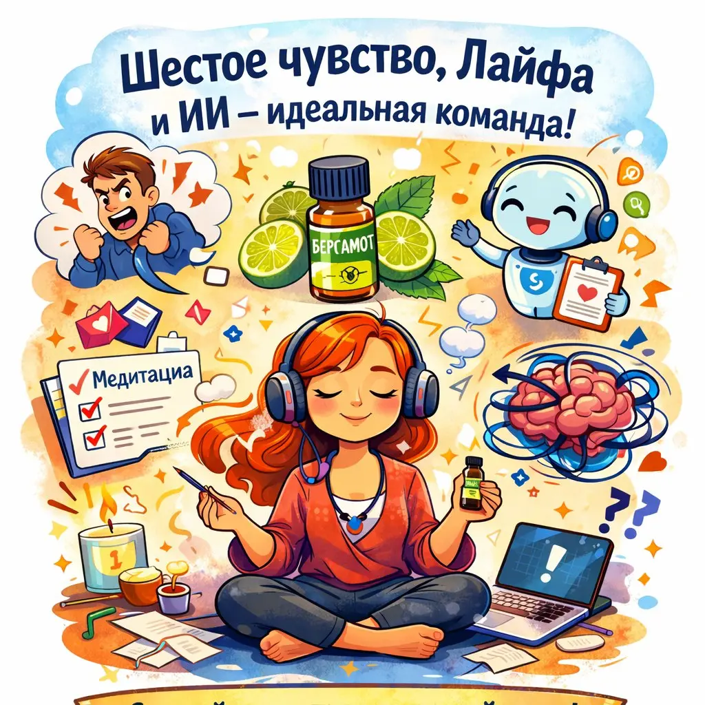 Как после конфликта остановить мысленную жвачку и вернуть себе ясную голову
Или как шестое чувство, лайф-организация и ИИ работают в тандеме
#ниднябезлайфы
Вы тоже так умеете? Поругаться с кем-нибудь ... | Сетка — социальная сеть от hh.ru
