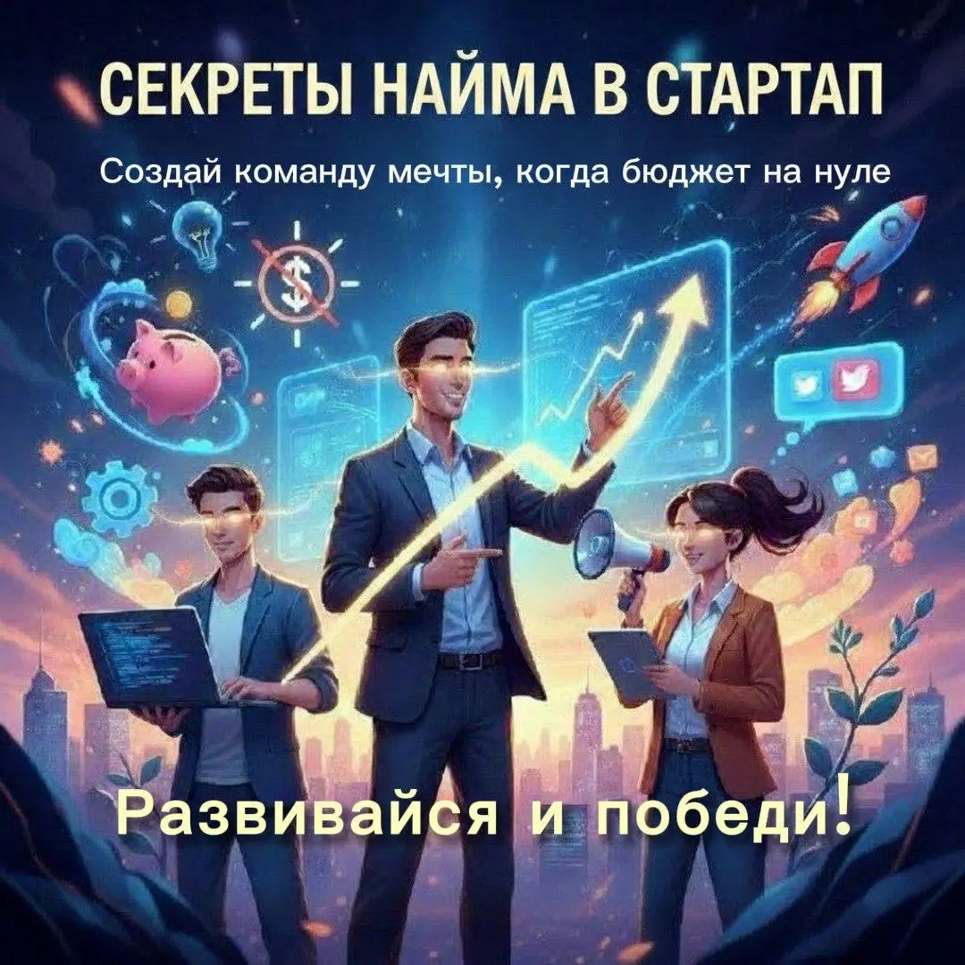 Секреты найма в стартап: Как создать команду мечты, когда бюджет на нуле?
🗣Если вы только что открыли свой бизнес и думаете о команде, но ваш бюджет пока шепчет “только кофе и печеньки” — не паникуйте... | Сетка — социальная сеть от hh.ru