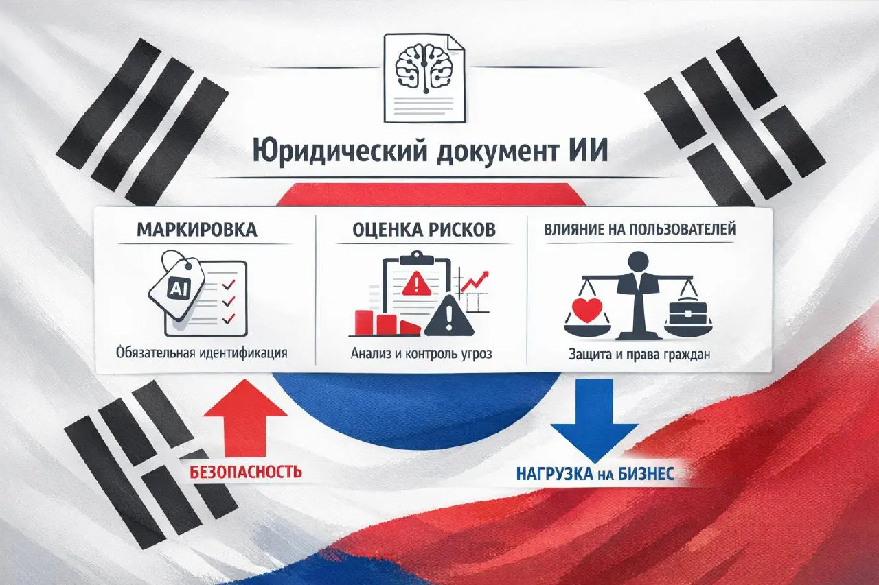 🇰🇷Южная Корея запускает один из самых амбициозных наборов законов об ИИ — но уже сталкивается с критикой изнутри | Сетка — социальная сеть от hh.ru