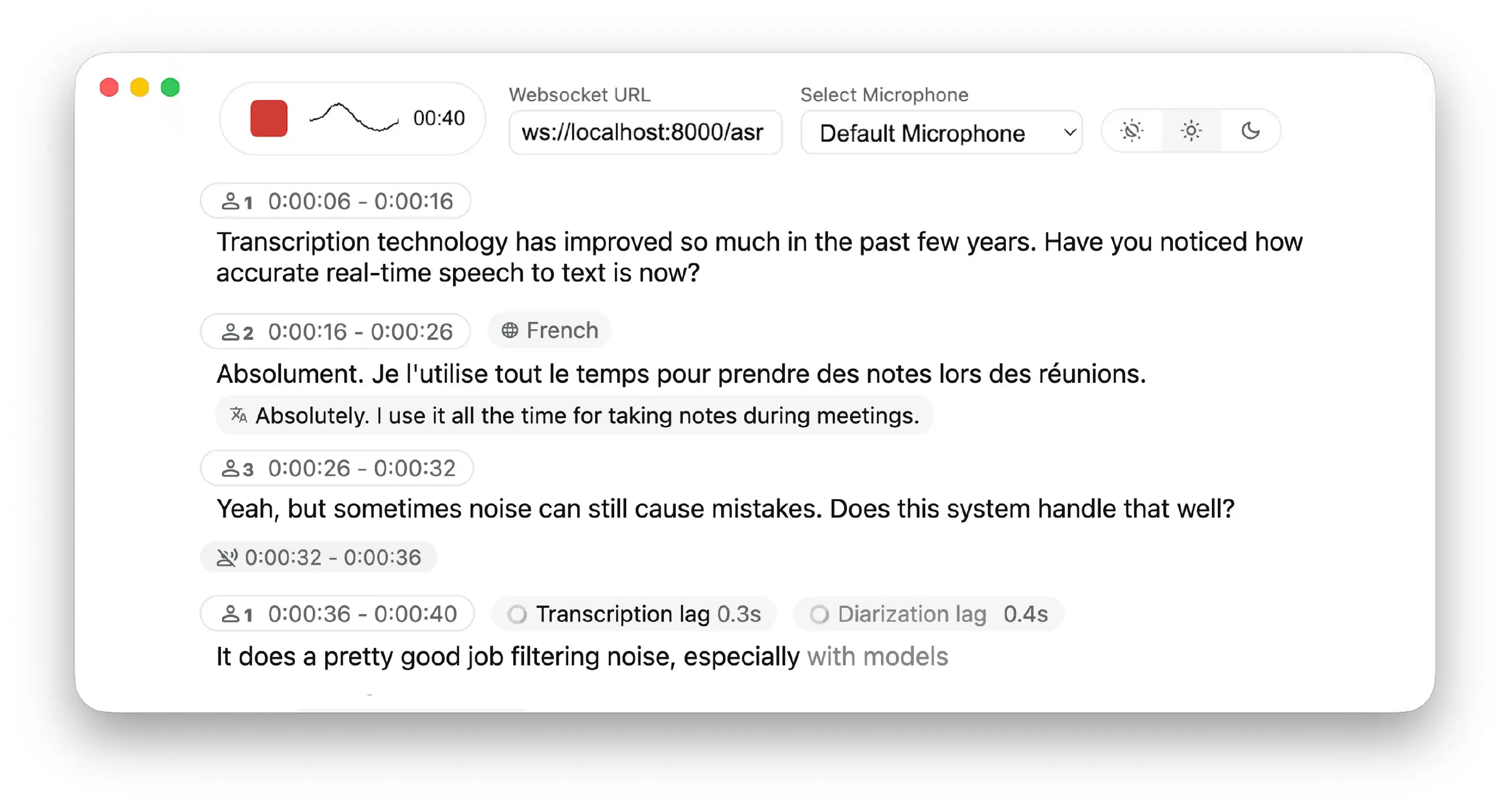 WhisperLiveKit
WhisperLiveKit — это инструмент для преобразования речи в текст с идентификацией говорящего | Сетка — социальная сеть от hh.ru