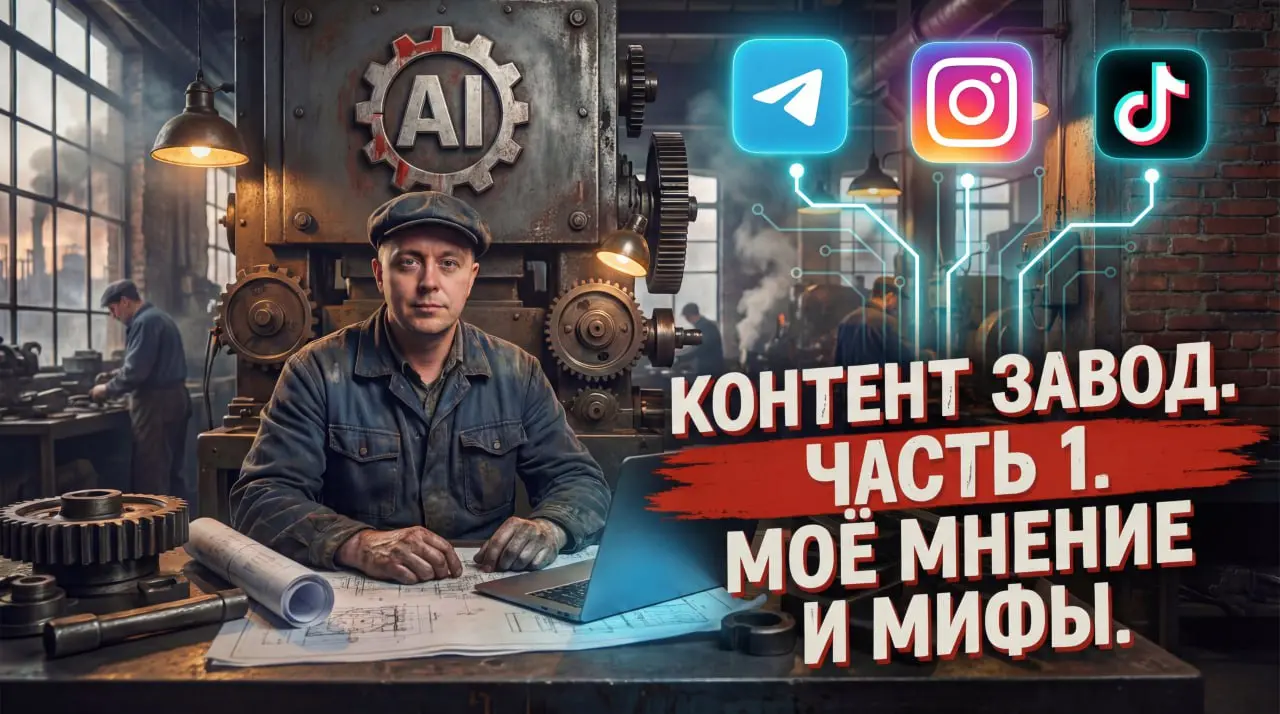 Контент-завод. Мое мнение и мифы.
Сейчас про «контент-заводы» кричат из каждого утюга | Сетка — социальная сеть от hh.ru