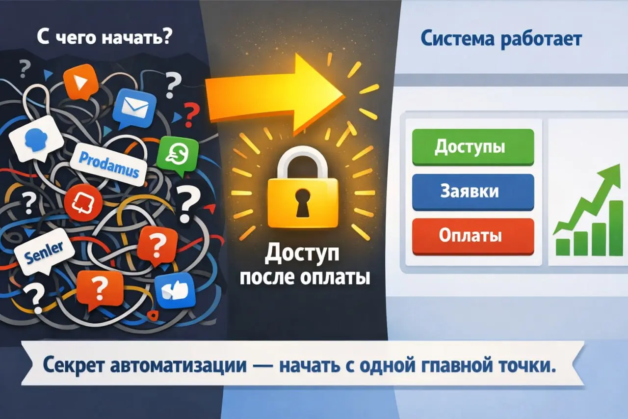 Автоматизация : с чего начать и что действительно важно
Меня часто спрашивают:
"Как разобраться в автоматизации? Там столько сервисов, кнопок, интеграций…"
Скажу сразу - разбираться во всём этом самом... | Сетка — социальная сеть от hh.ru