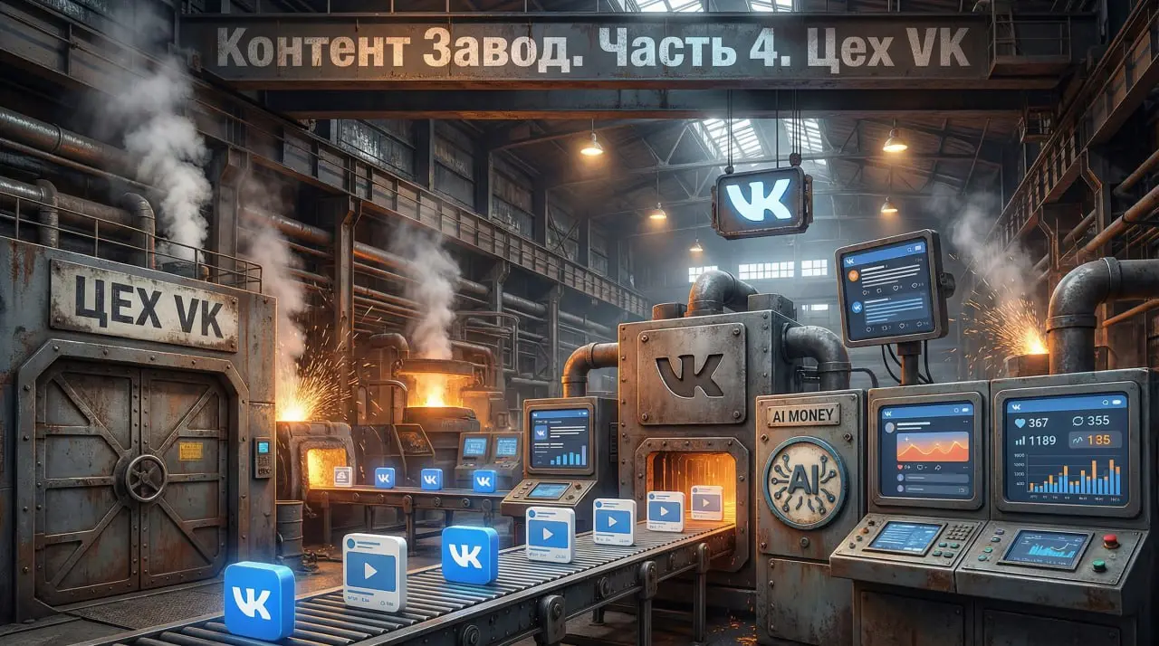 Контент-завод. Часть 4. Цех VK
Про ВК почему-то до сих пор говорят как про «мертвую соцсеть».
Это враньё. Спокойное, ленивое и очень удобное оправдание, чтобы туда не лезть | Сетка — социальная сеть от hh.ru