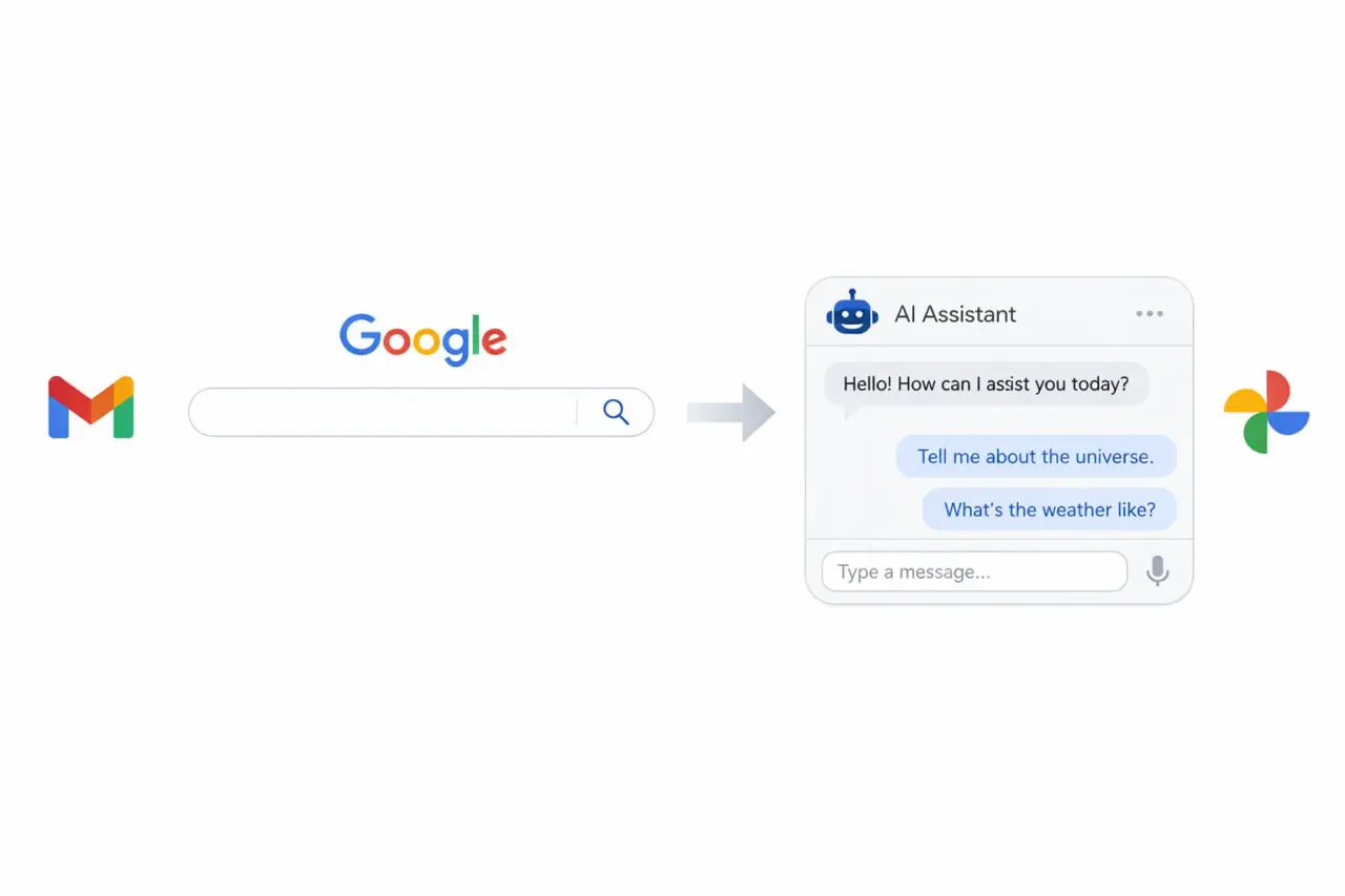 🌐 Google делает AI-поиск по Gmail и Фото более разговорным — шаг к полноценному персональному ассистенту | Сетка — социальная сеть от hh.ru