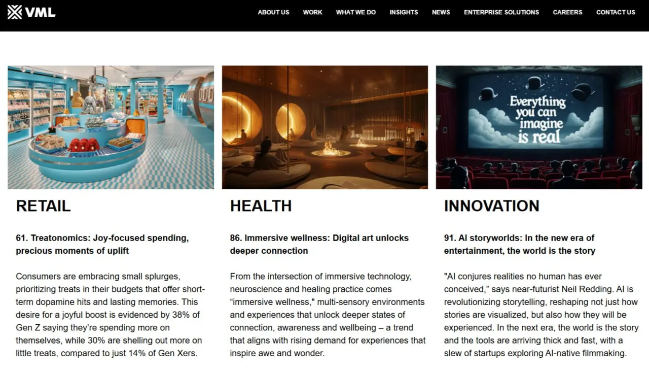 ⚡️ Что будет формировать поведение людей и брендов в 2026
🔣 В большом отчете «The Future 100: 2026» от VML фокус не на технологиях ради технологий, а на том, как люди приспосабливаются к нестабильному... | Сетка — социальная сеть от hh.ru