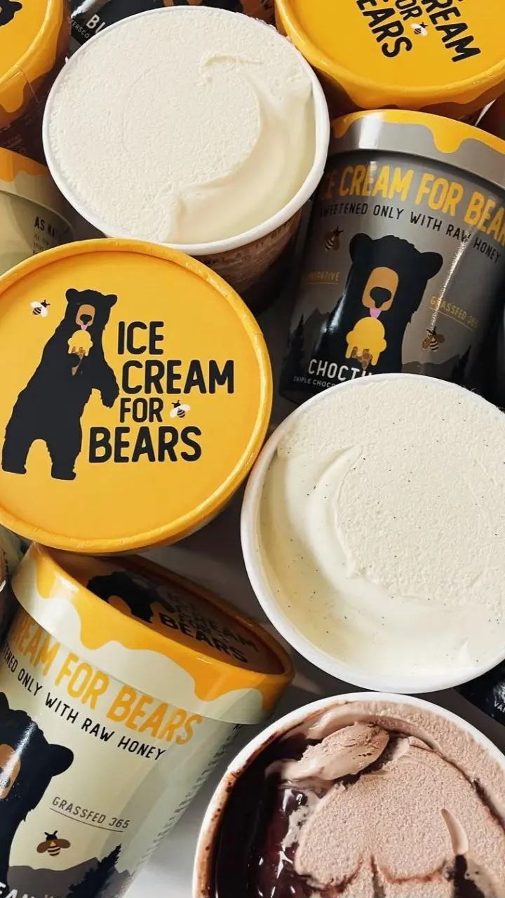 Мороженое для медведей 🍯
Оказывается, и такое бывает! Концепция Ice cream for bears подробно описана прямо на баночке, а если кратко, то это история про натуральные ингредиенты, и, конечно, в качестве... | Сетка — социальная сеть от hh.ru