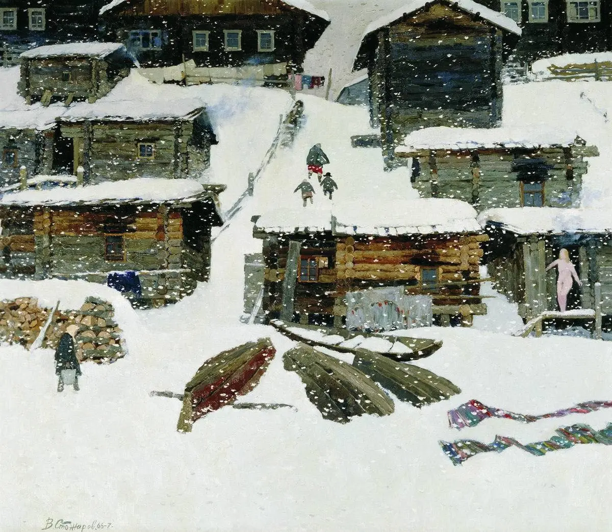 “Суббота. Бани”
Владимир Федорович Стожаров (1967)
#картинадня
🌟 Пони Рупор – авторский взгляд
В этом посте были ссылки, но мы их удалили по правилам Сетки | Сетка — социальная сеть от hh.ru