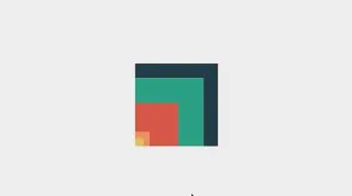 Animated Chart of Nested Squares - Анимированная диаграмма вложенных квадратов. Реализована с помощью JS.
https://codepen.io/meszarosrob/pen/KKvVeWb | Сетка — социальная сеть от hh.ru