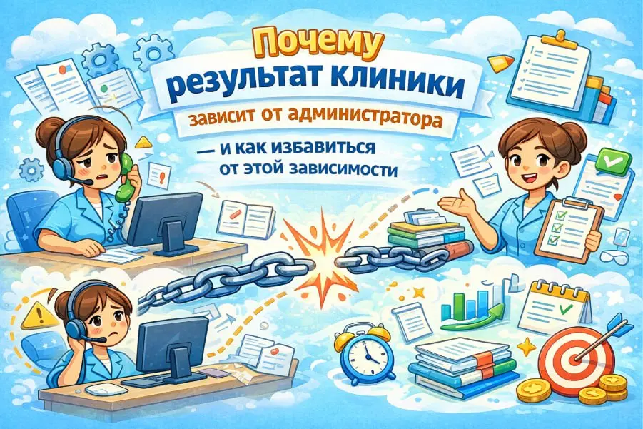 Почему результат клиники зависит от администратора | Сетка — социальная сеть от hh.ru
