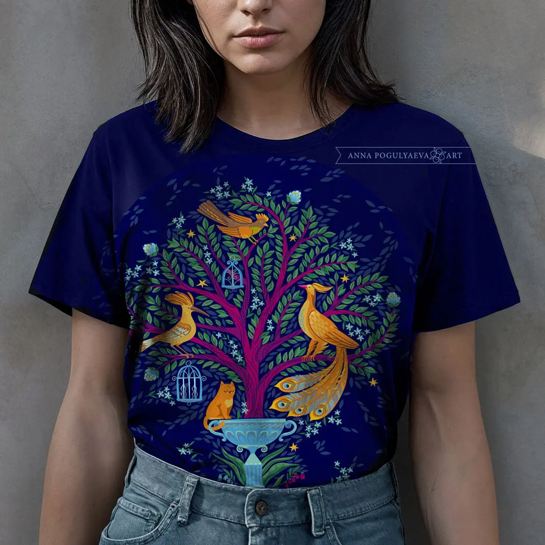 Истории ночного сада. Векторная иллюстрация | Сетка — социальная сеть от hh.ru