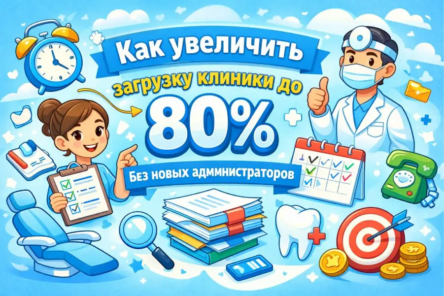Как увеличить загрузку клиники до 80% без найма | Сетка — социальная сеть от hh.ru